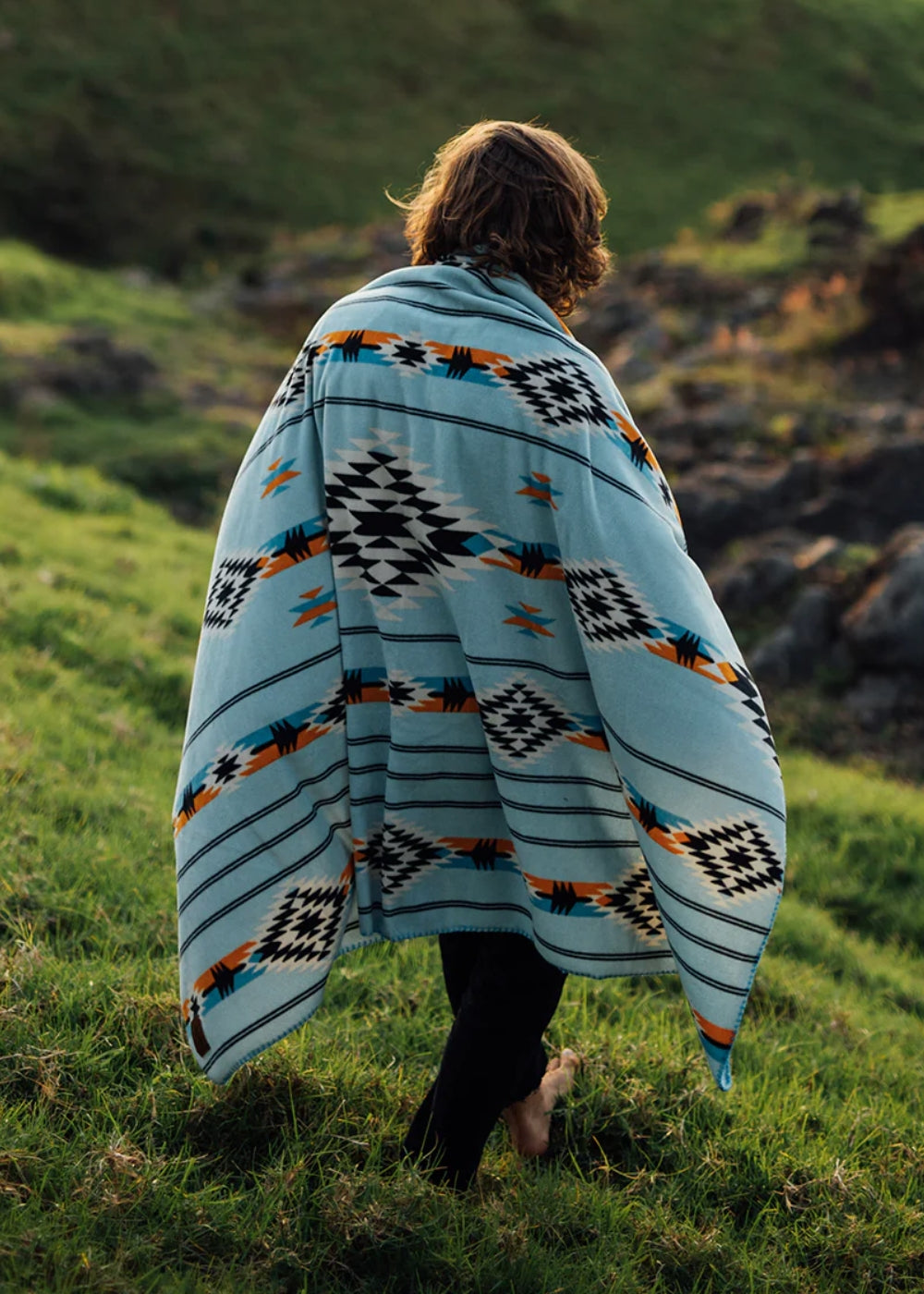 Journey Polar Fleece Blanket by Slowtide