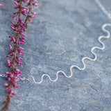 Ripple Wave Sterling Silver Necklace by Sadie Jewellery