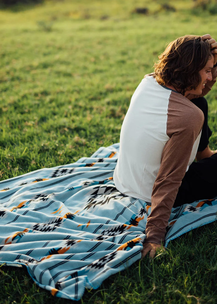 Journey Polar Fleece Blanket by Slowtide
