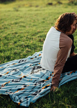 Journey Polar Fleece Blanket by Slowtide