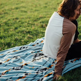 Journey Polar Fleece Blanket by Slowtide
