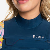 5/4/3mm Swell Series Chest Zip Wetsuit in Anthracite & Hot Tropics by Roxy