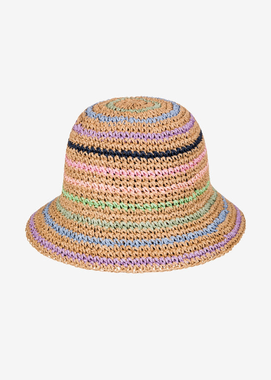 Candied Peacy Bucket Hat by Roxy