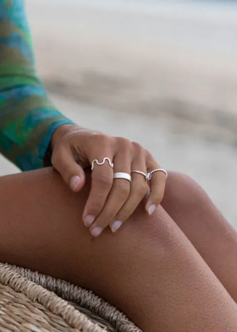 Sandy Sennen Sterling Silver Ring by Sadie Jewellery