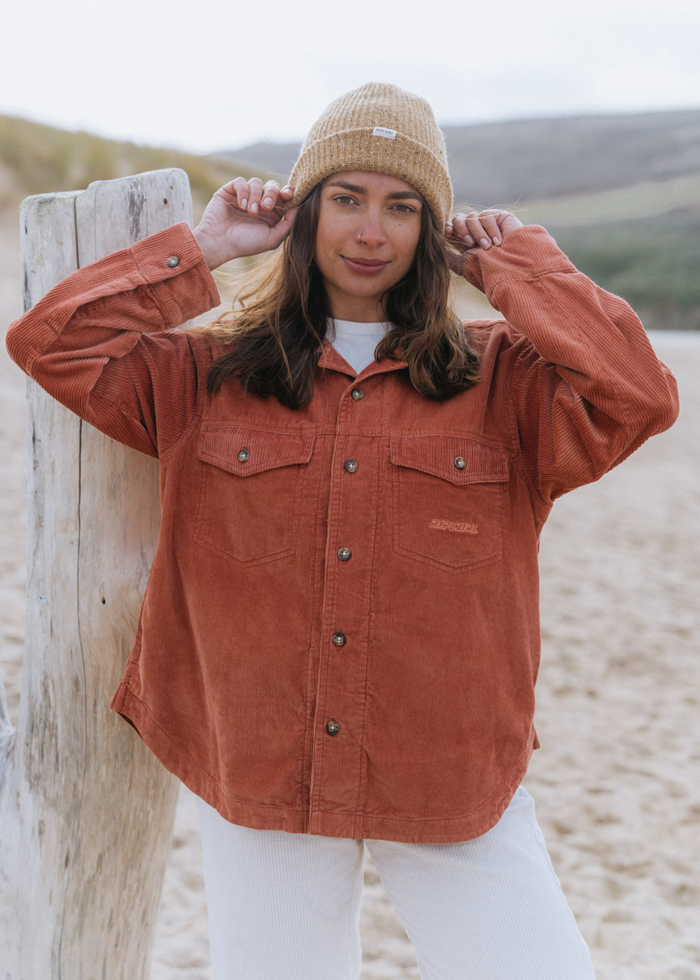 Rip Curl Womens Stevie Cord Corduroy Shirt Dark Rust – The Beach Boutique |  A Shop For Ocean Lovers