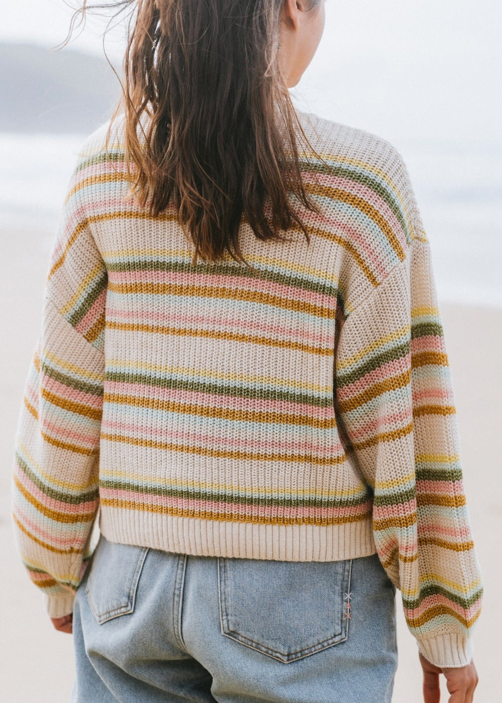 Sheer Love Striped Knit by Billabong