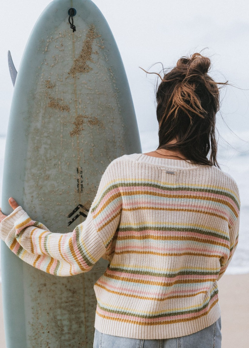 Sheer Love Striped Knit by Billabong