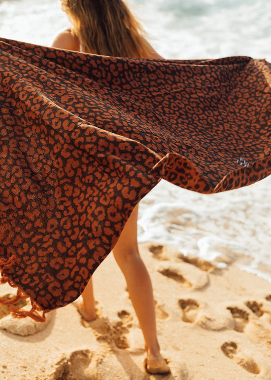 Deville Woven Cotton Beach Towel
