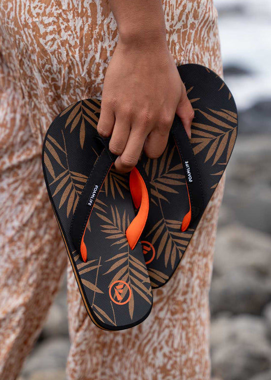 Zikat SC Flip Flops - Black/Brown