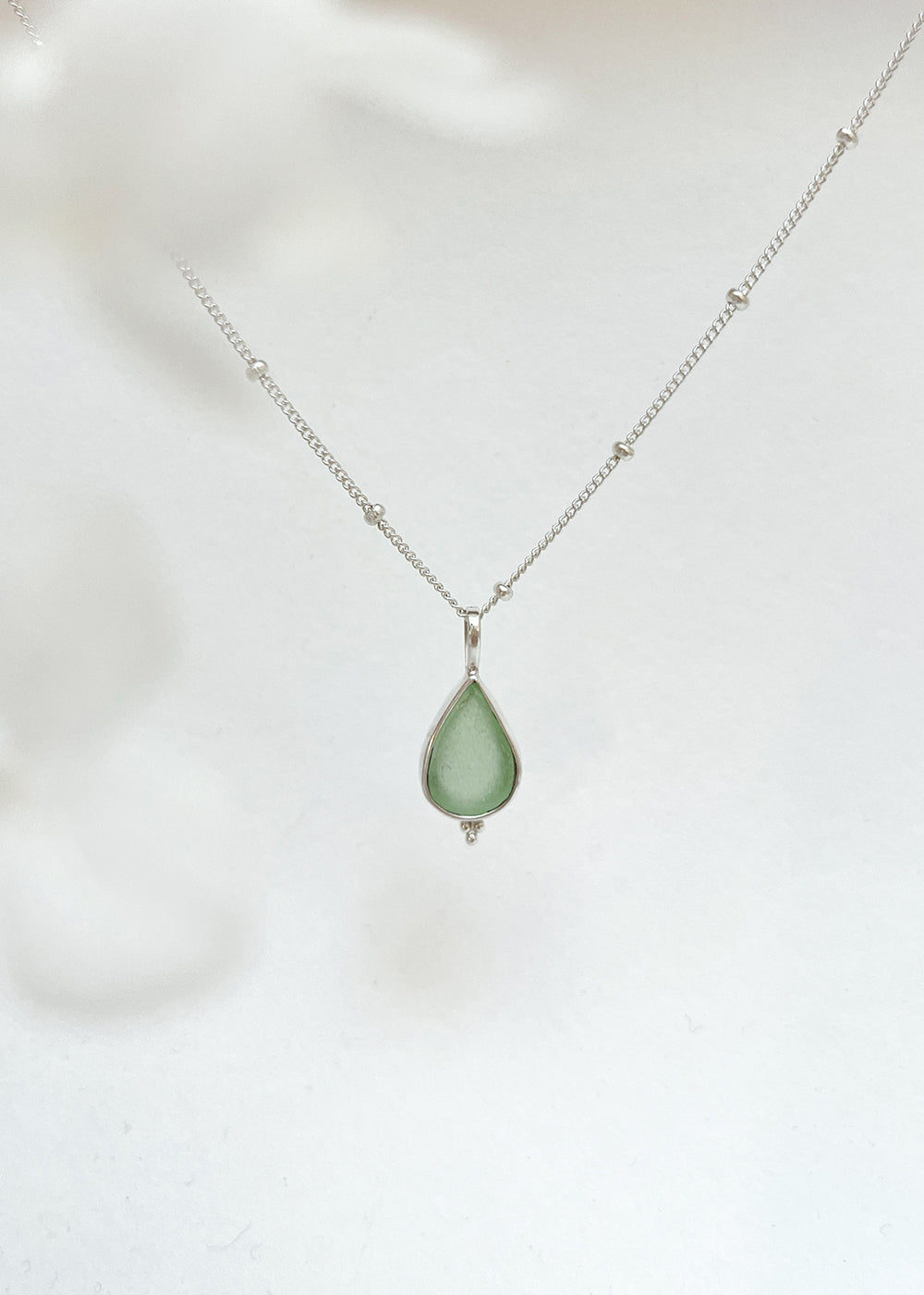 Ocean Tides Seaglass Pendant Necklace