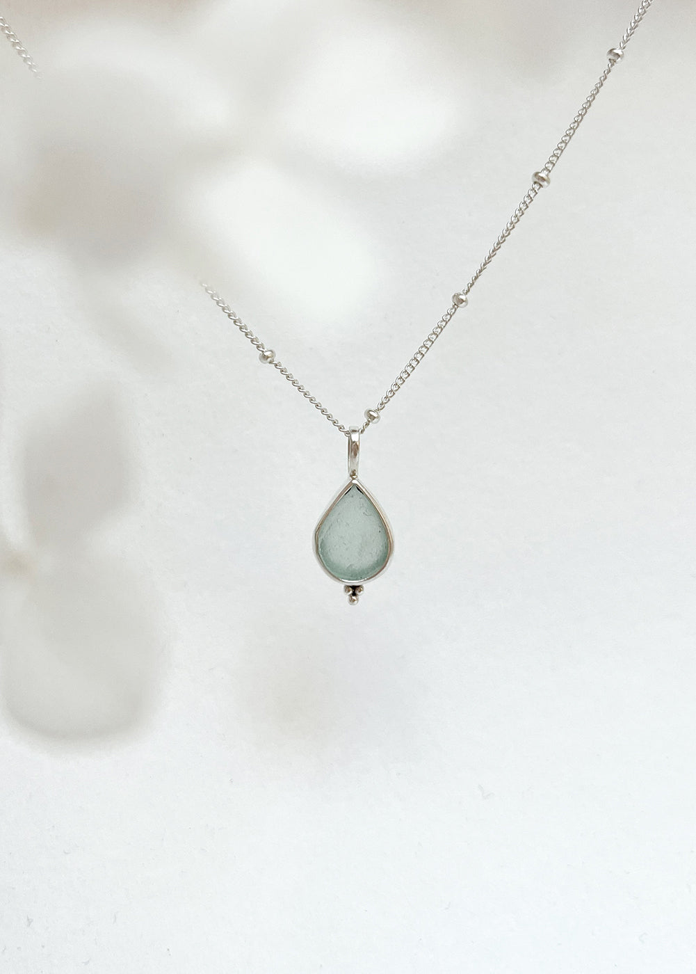 Ocean Tides Seaglass Pendant Necklace