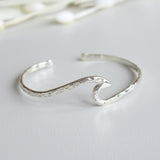 Onda Sterling Silver Wave Bracelet