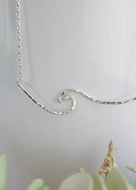Whipsiderry Wave Sterling Silver Necklace by Sadie Jewellery