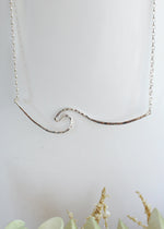 Whipsiderry Wave Sterling Silver Necklace by Sadie Jewellery