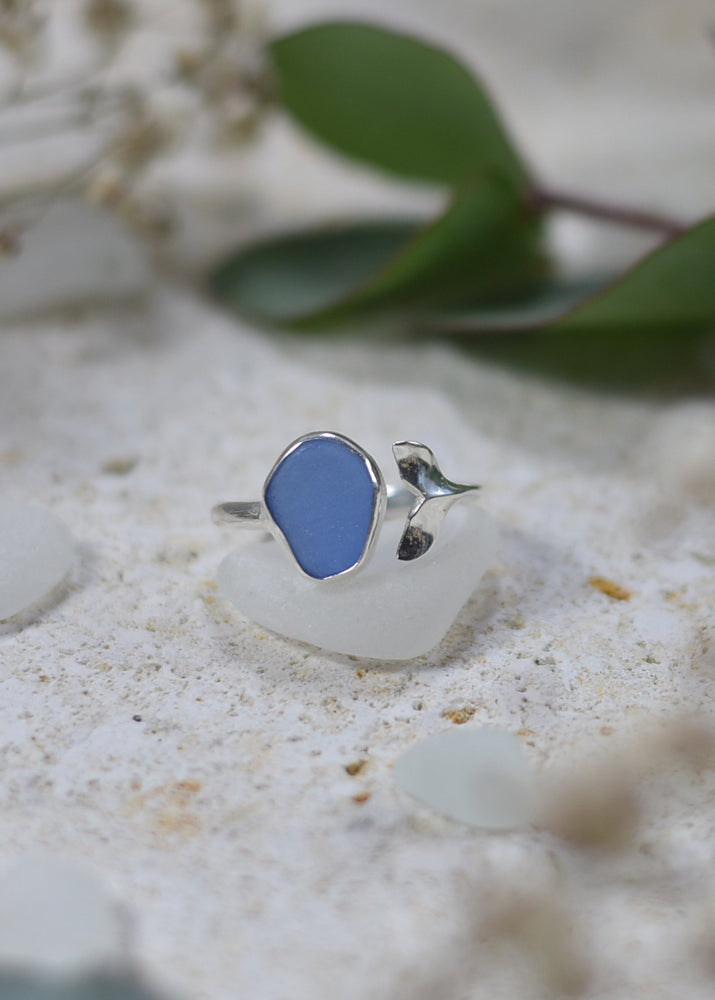 Mermaid Sterling Silver Adjustable Ring by Shimmy Bracelets