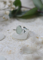 Mermaid Sterling Silver Adjustable Ring by Shimmy Bracelets