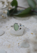 Mermaid Sterling Silver Adjustable Ring by Shimmy Bracelets