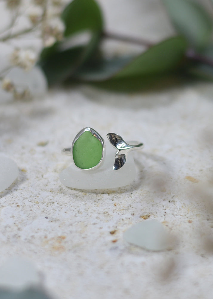 Mermaid Sterling Silver Adjustable Ring by Shimmy Bracelets