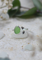 Mermaid Sterling Silver Adjustable Ring by Shimmy Bracelets