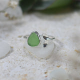 Mermaid Sterling Silver Adjustable Ring by Shimmy Bracelets