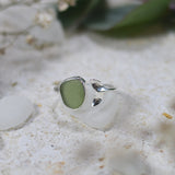 Mermaid Sterling Silver Adjustable Ring by Shimmy Bracelets