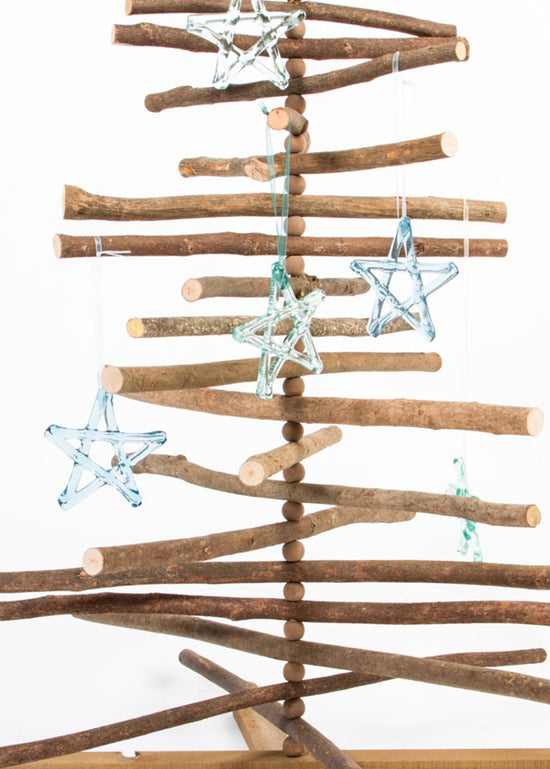 Small Glass Star Decoration