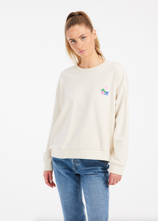 Protest Nyle Sweatshirt in Off White