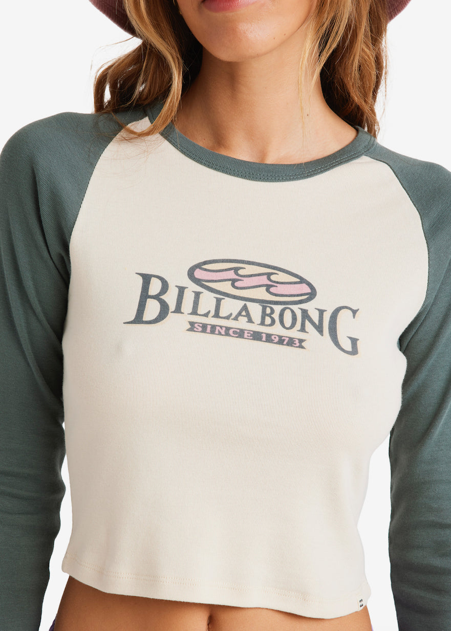Coaster Raglan Long Sleeve Top