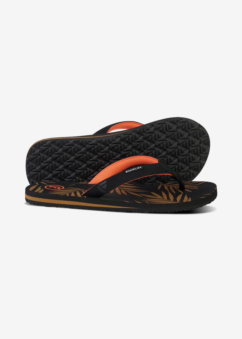 Zikat SC Flip Flops - Black/Brown