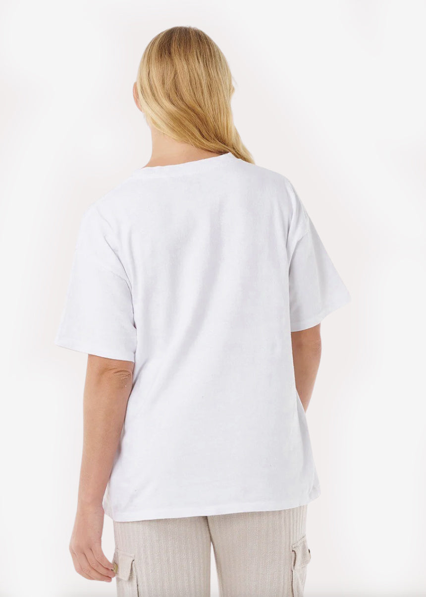 Oceanic Heritage Tee in White