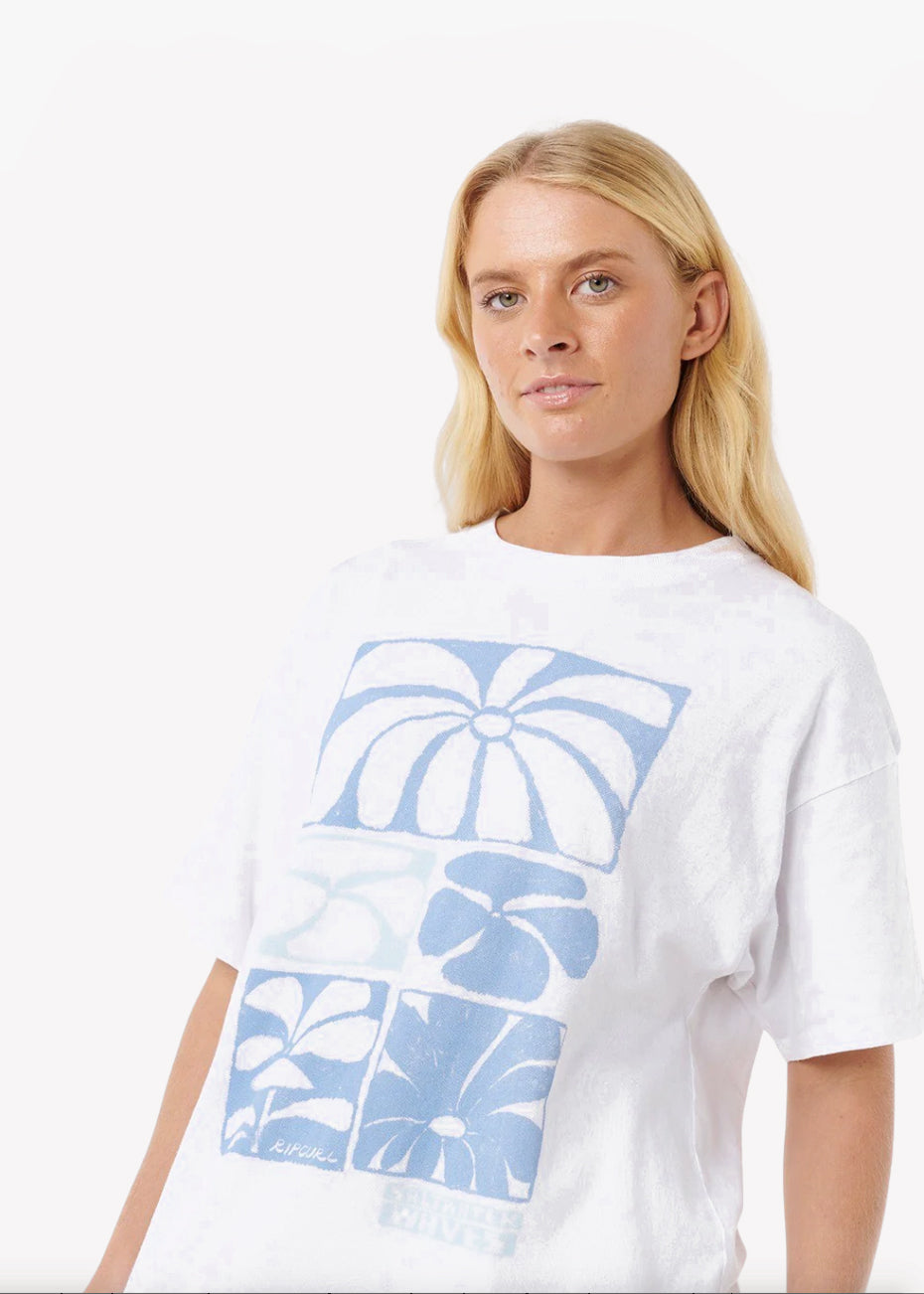 Oceanic Heritage Tee in White