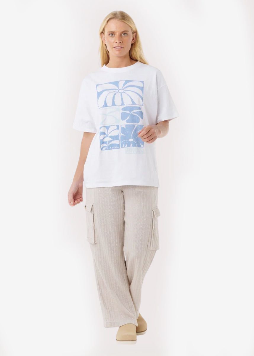 Oceanic Heritage Tee in White