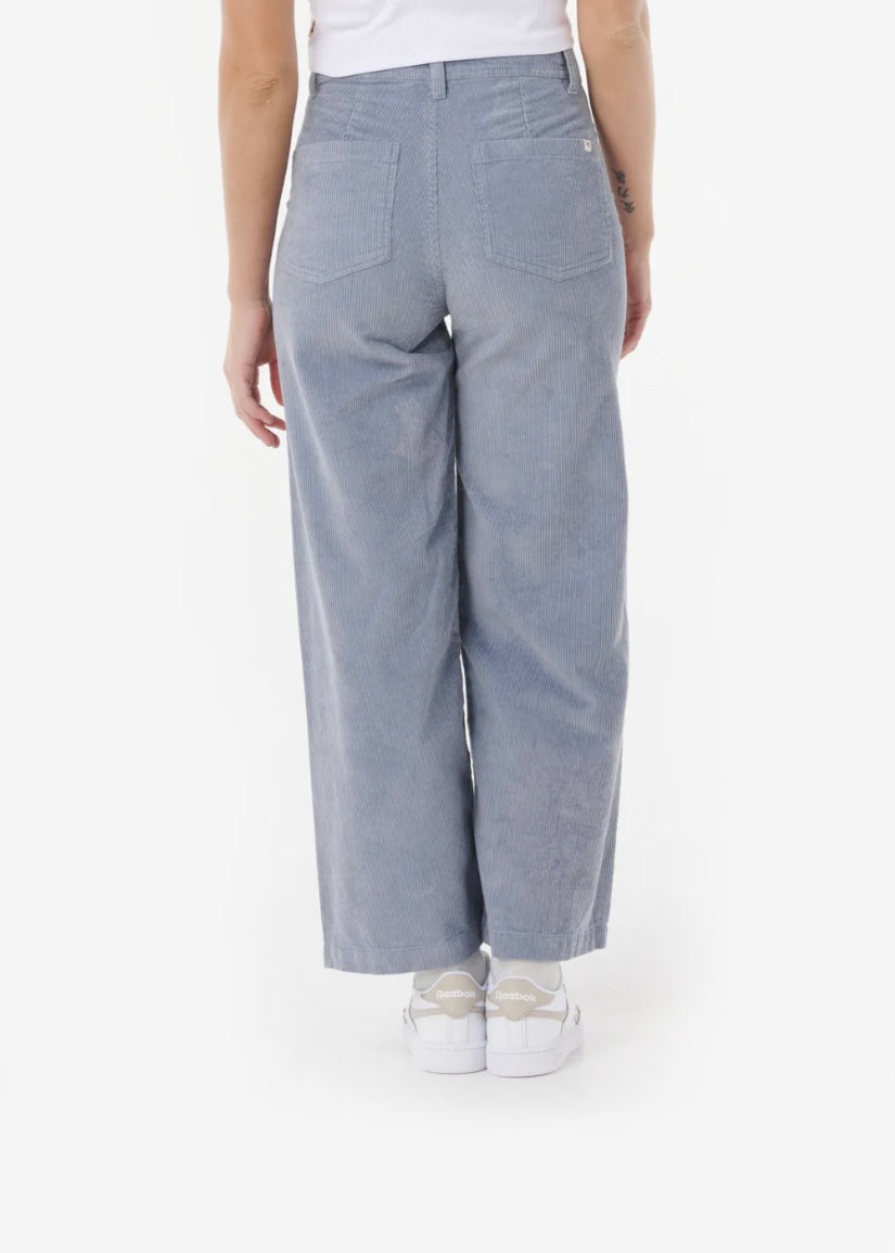 Stevie Cord Trousers in Blue Grey