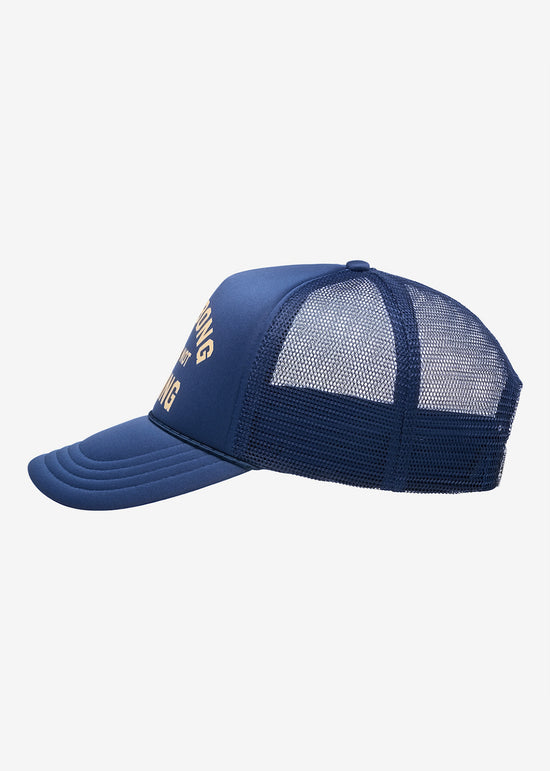 Grandpa Trucker Cap in Navy