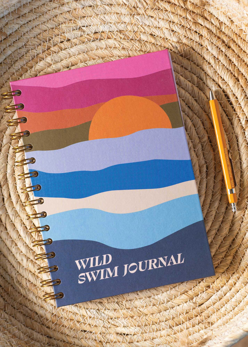A5 Seascape Wild Swim Journal | Log Book