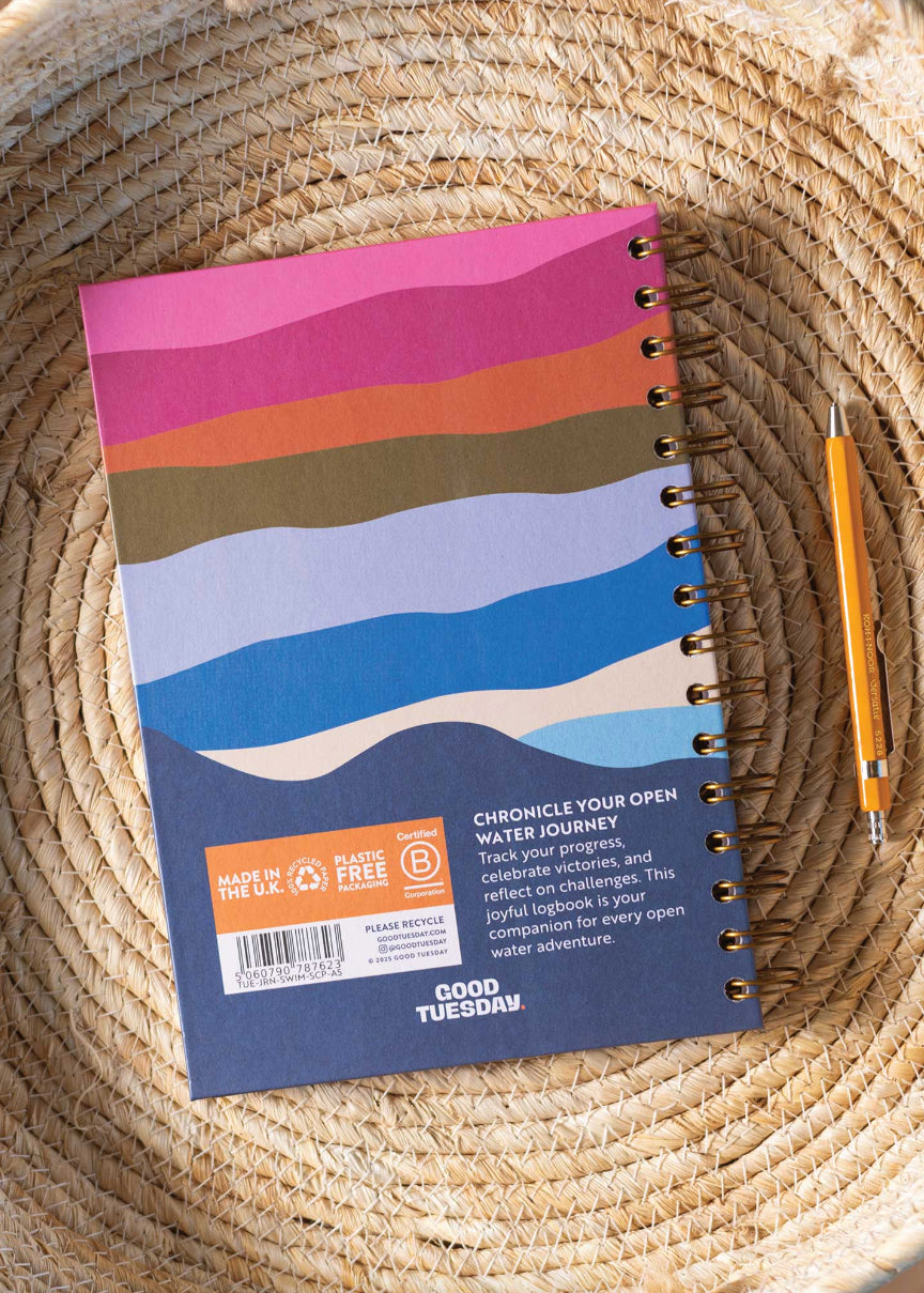 A5 Seascape Wild Swim Journal | Log Book