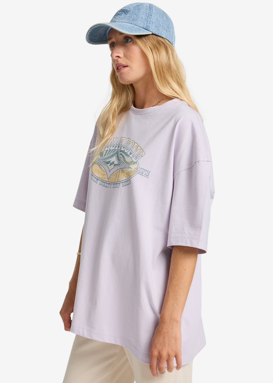 Quality Surf Tee in Violet Ice