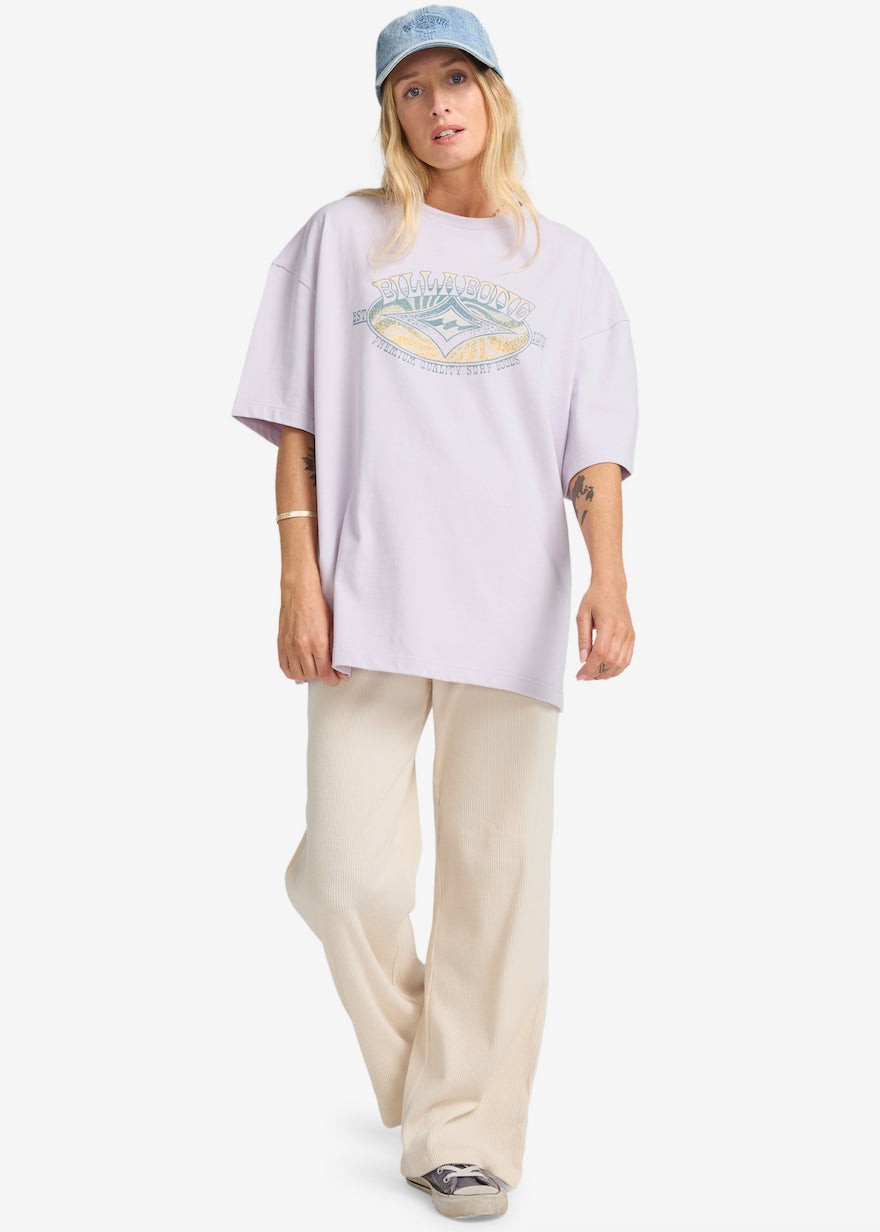 Quality Surf Tee in Violet Ice