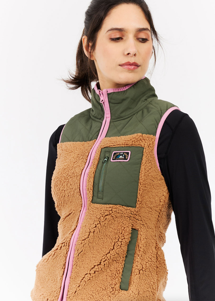 Try Body Warmer in Teddy Brown