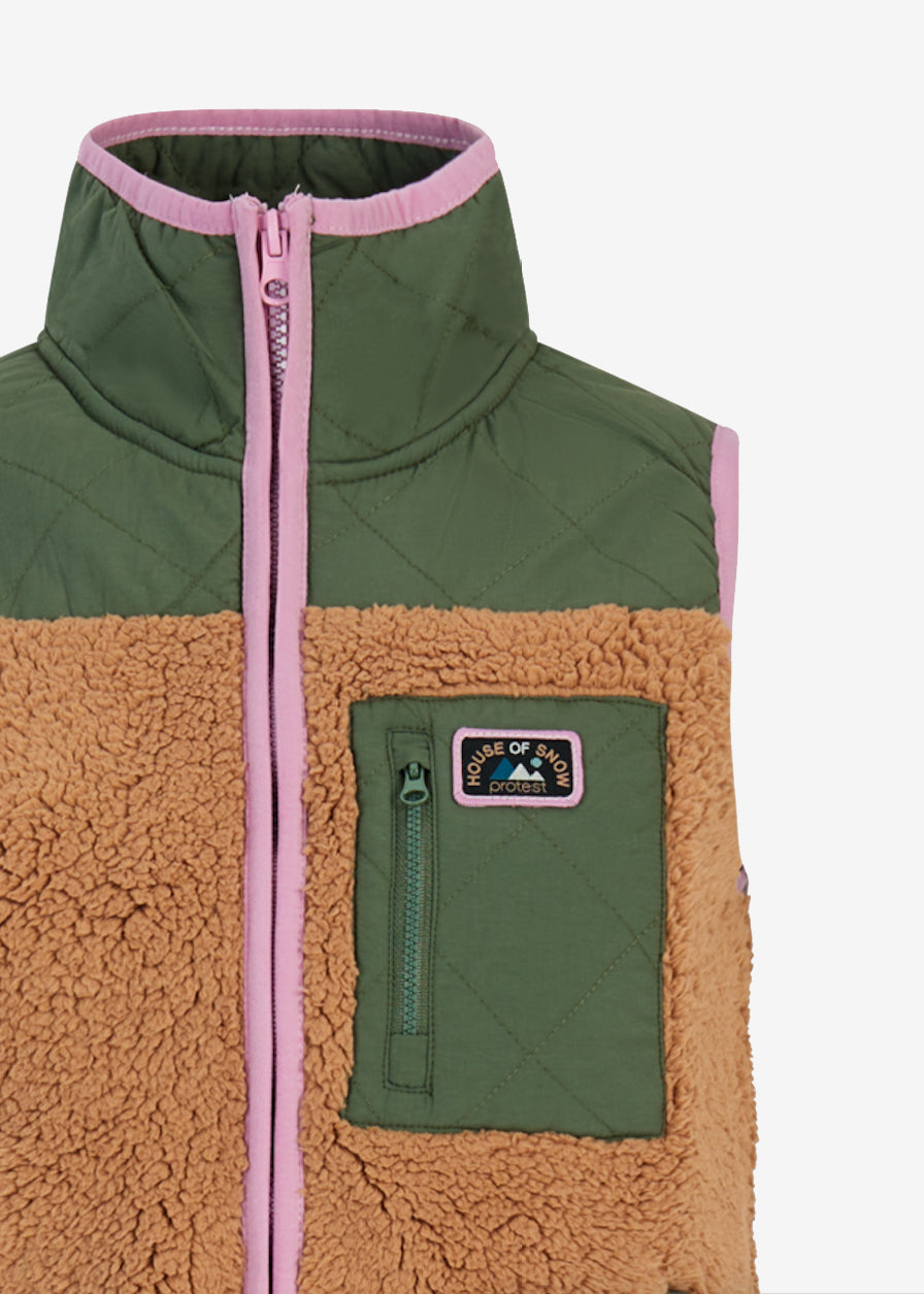 Try Body Warmer in Teddy Brown