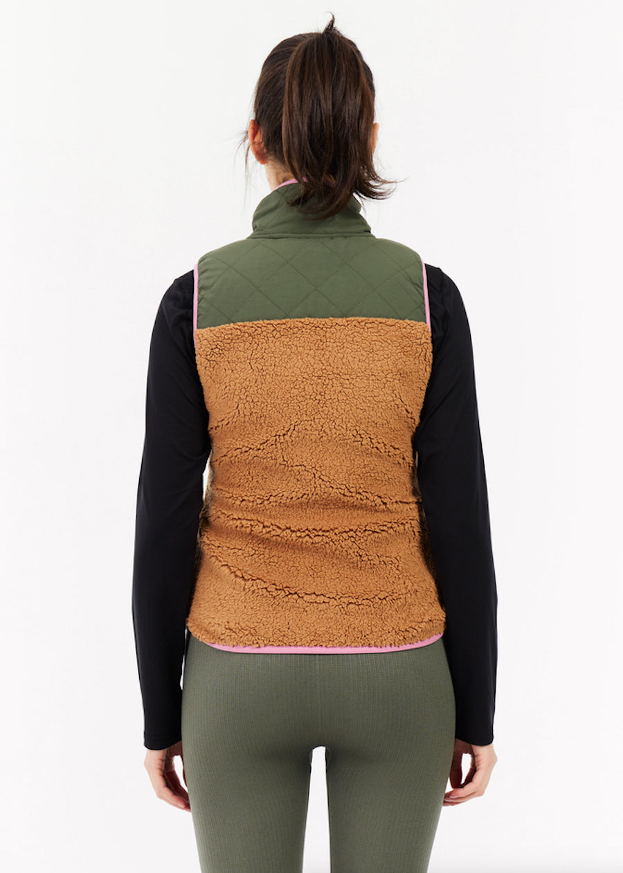 Try Body Warmer in Teddy Brown