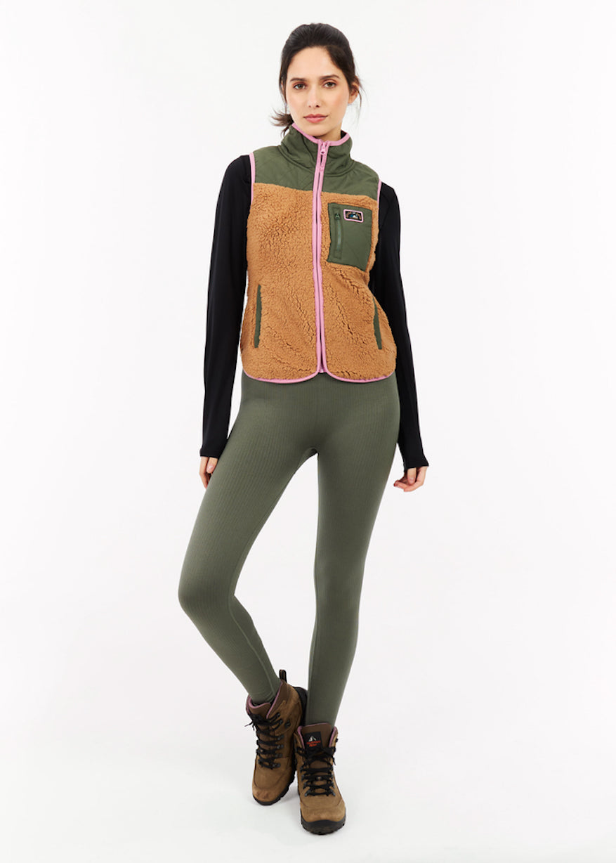 Try Body Warmer in Teddy Brown