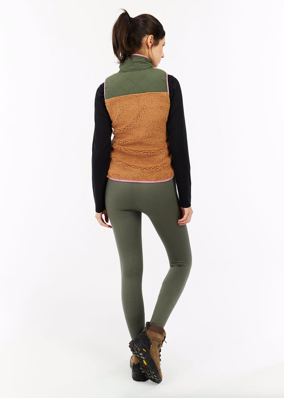 Try Body Warmer in Teddy Brown