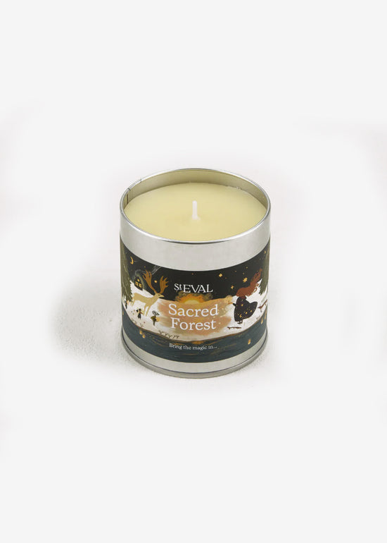 Sacred Forest Scented Christmas Tin Candle