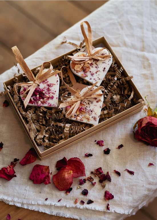 Rose & Lemon Leaf Scented Tree Decoration