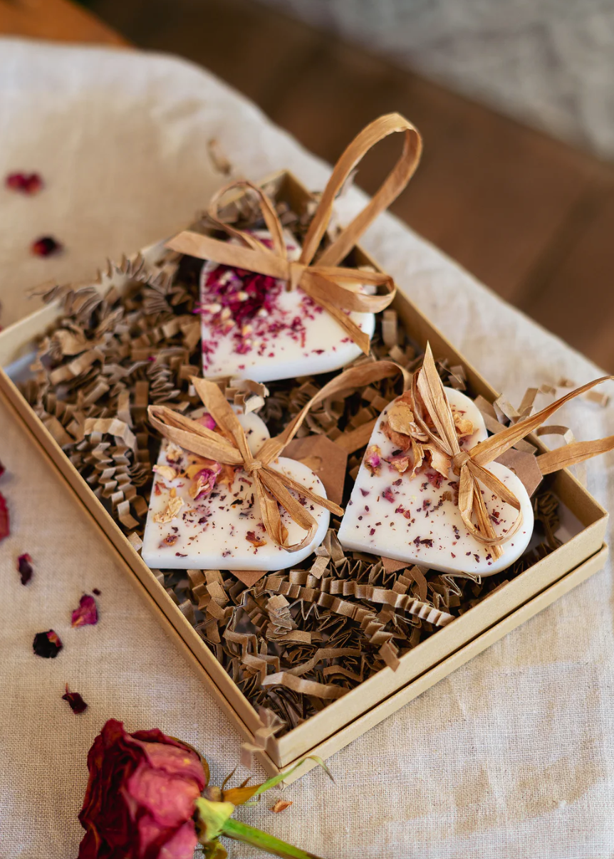 Rose & Lemon Leaf Scented Tree Decoration