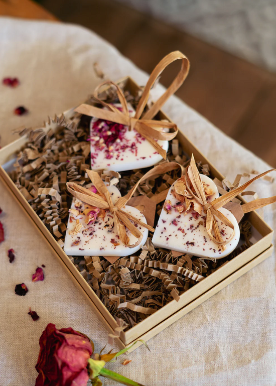 Rose & Lemon Leaf Scented Tree Decoration