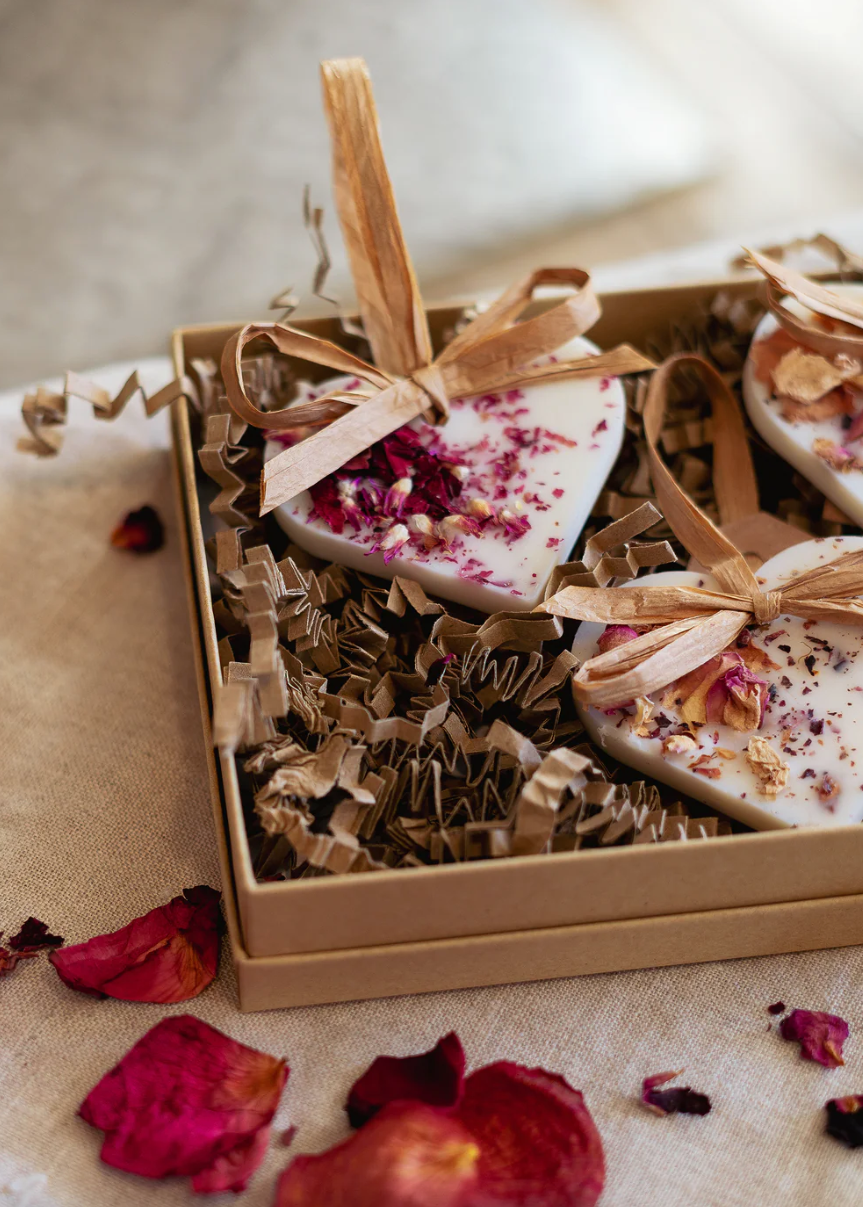 Rose & Lemon Leaf Scented Tree Decoration