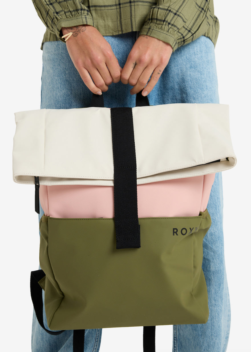 Pop It Backpack in Oil Green