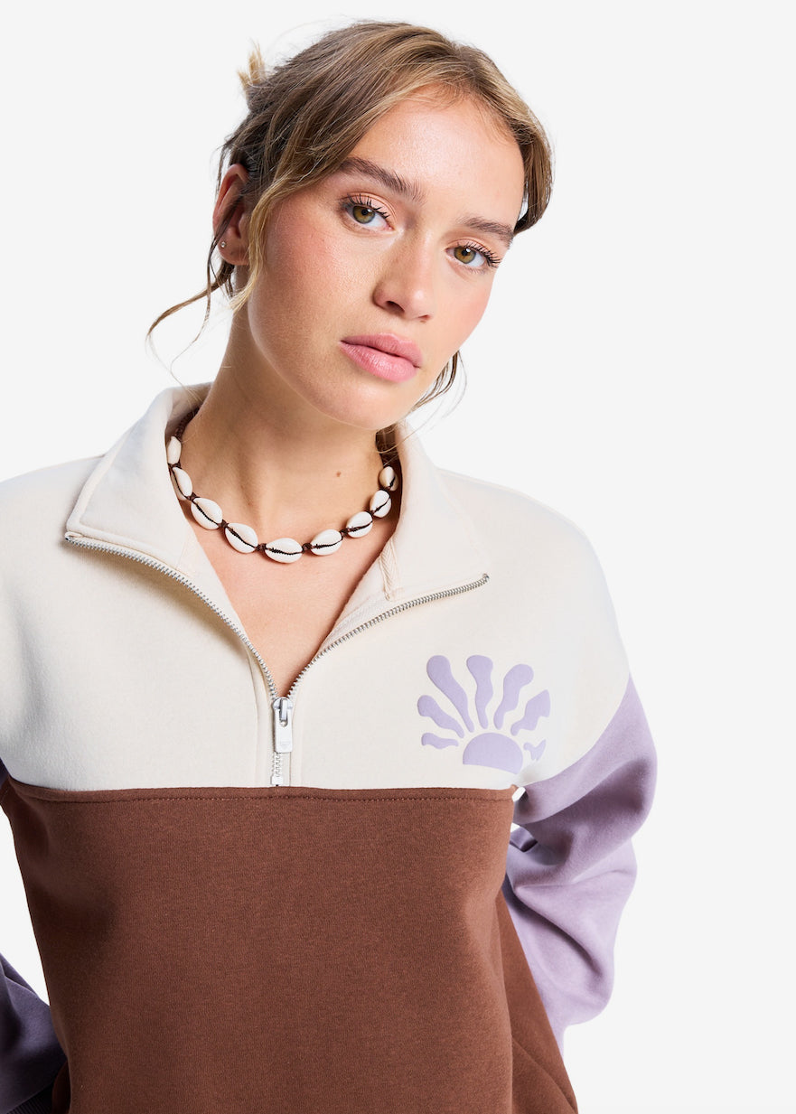 View Point Block Quarter Zip